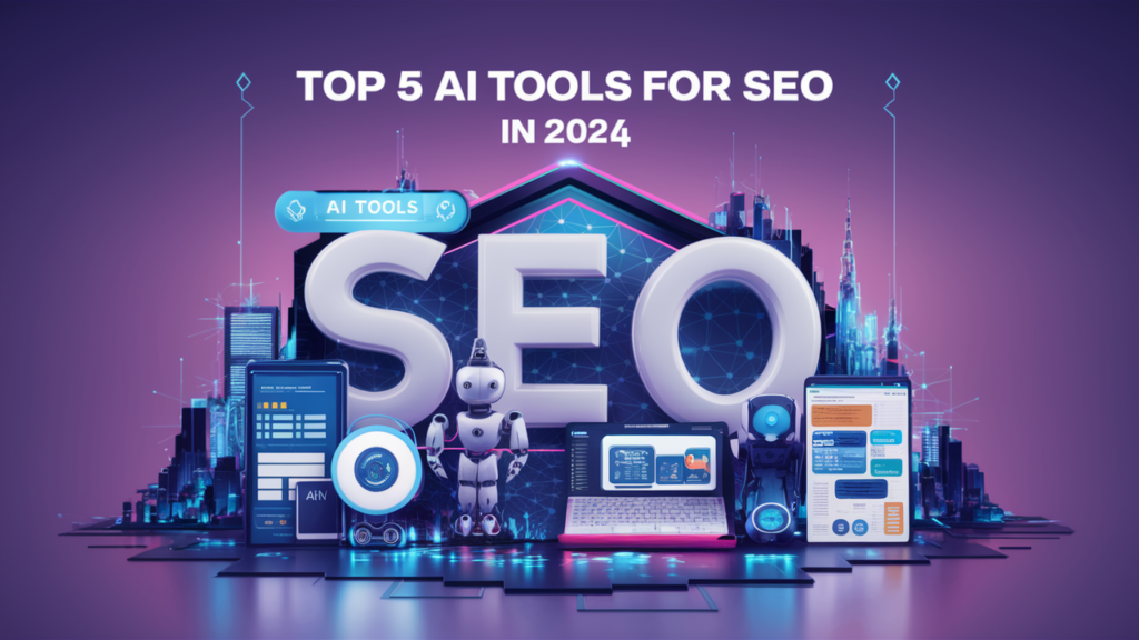 Top 5 AI tools for SEO in 2024 image