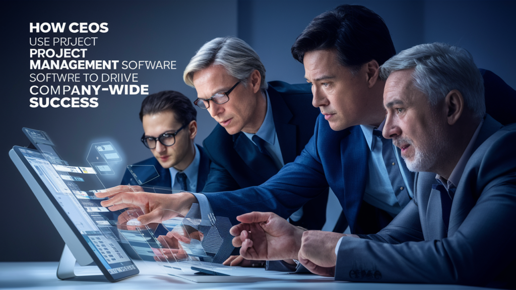 How CEOs Use Project Management Software to Drive Company-Wide Success: Strategies and Benefits image
