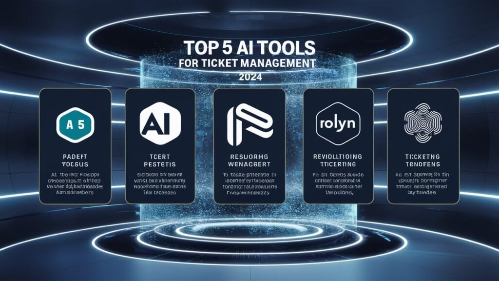 Top 5 AI tools for ticketing tools in 2024 image