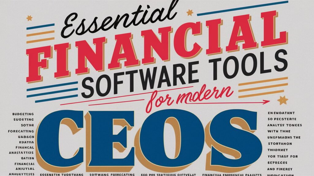 Top Financial Software Tools CEOs Need for Efficient Budgeting and Strategic Planning image