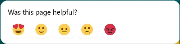 Proofly emoji feedback notification